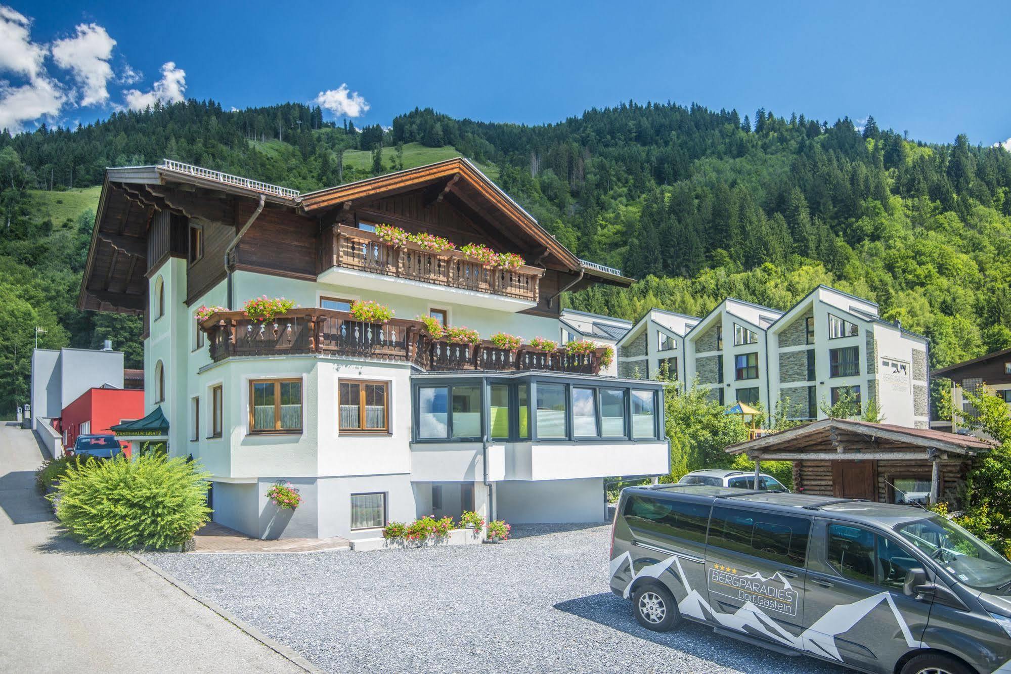 Hotel Gaestehaus Gratz - Inklusive Eintritt In Die Alpentherme Dorfgastein Exterior foto